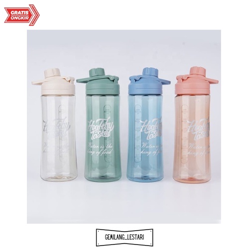 Botol Minum Healthy taste / Botol Minum Olahraga Ramping / Botol Minum