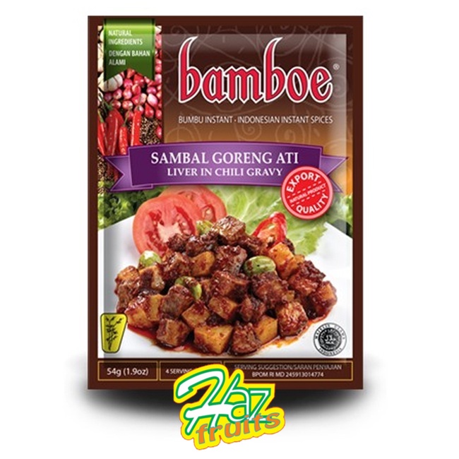 

Bumbu Bamboe Sambal Goreng Ati