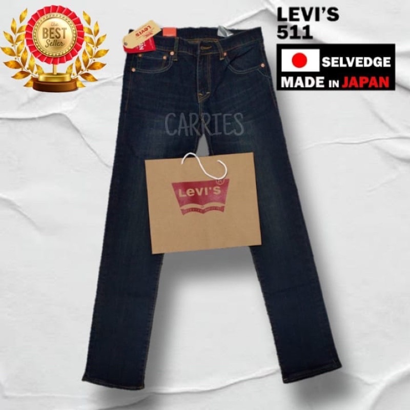 CELANA PRIA LEVI’S 511 ORIGINAL SLIM FIT TERLARIS