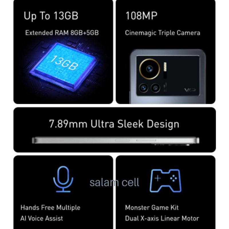 Infinix Zero 5G 2023 Ram 8+8/256GB 33W NFC Dimensity 920 Garansi Resmi