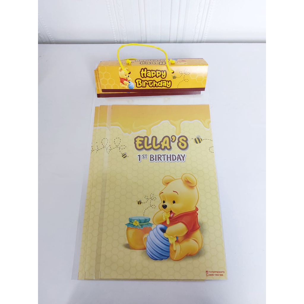 

plastik snack winnie the pooh/ wadah bingkisan winnie the pooh/ plastik bingkisan winnie the pooh