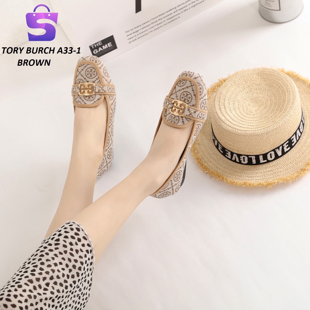 SEPATU WANITA WEDGES SHOES KANVAS A33-1