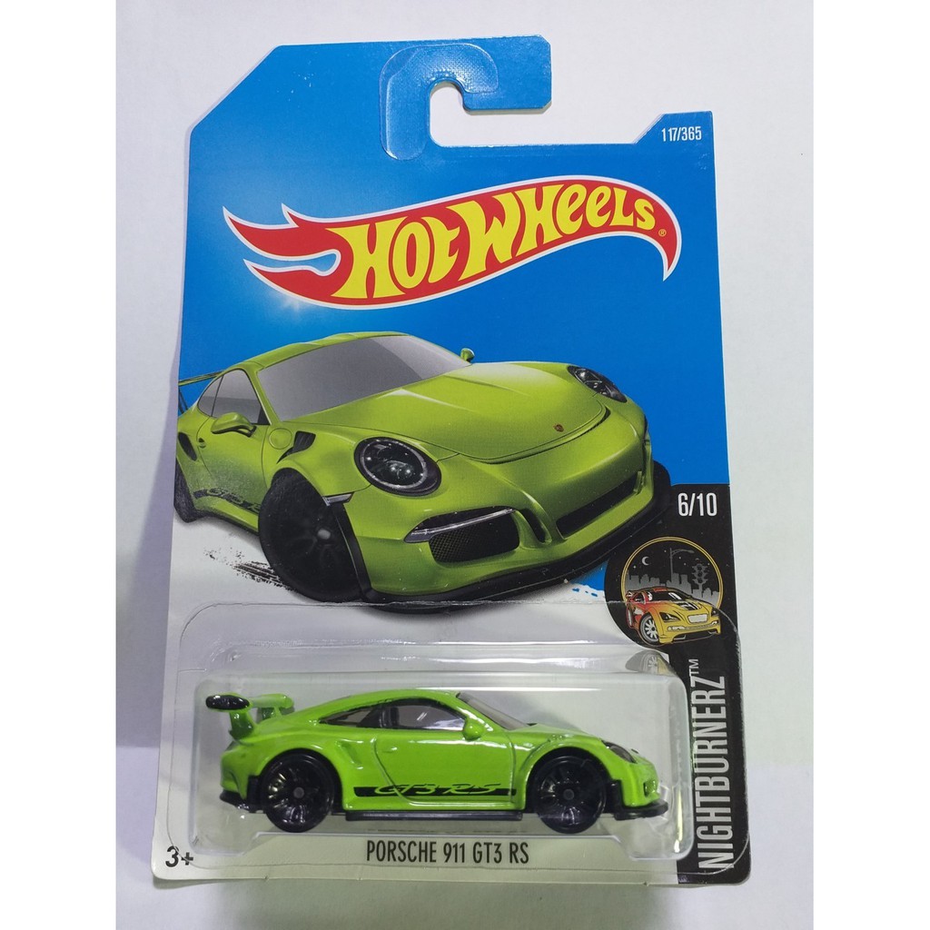 HOT WHEELS PORSCHE 911 GT3 RS HIJAU 