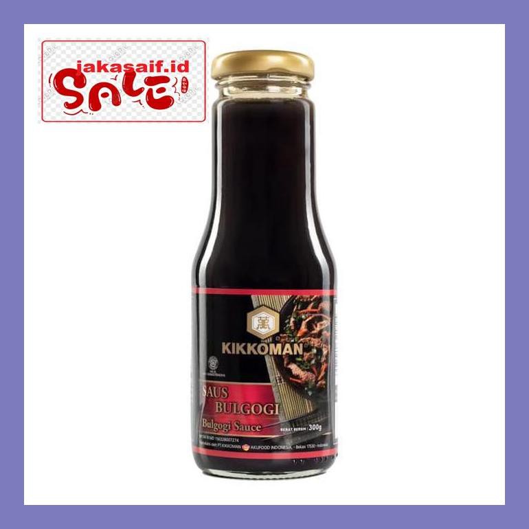 

504Sbu Kikkoman Bulgogi Sauce Halal Botol 300 Gr Bud0Mb