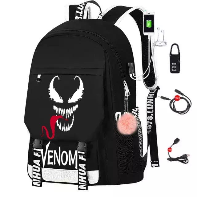 TAS RANSEL ANAK LAKI-LAKI MOTIF VENOM /  TAS RANSEL ANAK / TAS RANSEL MURAH