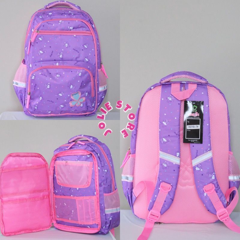 Tas ransel alto tas ransel anak sekolah perempuan SD ,SMP Original-Motif 1