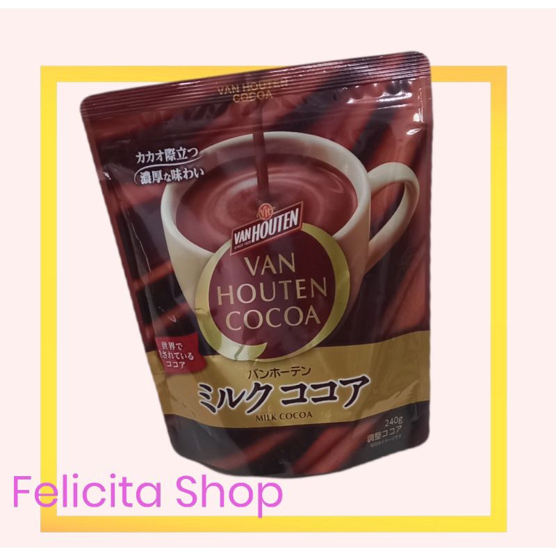 

minuman seduh van houten cocoa drink