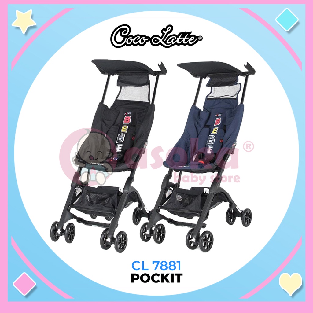 Stroller Cocolatte Pockit CL-7881 - Kereta Dorong Bayi ASOKA