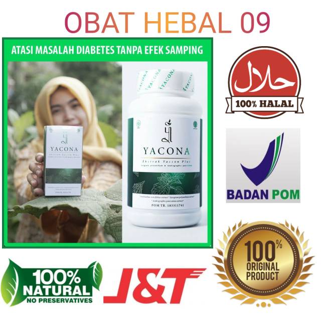 YACONA OBAT DIABETES ASLI ORIGINAL