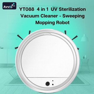 4in1 Ultraviolet Sweeping Mopping Vacuum Robot YT088 Otomatis Robot Cleaner Sapu Pel Vacum Dengan UV