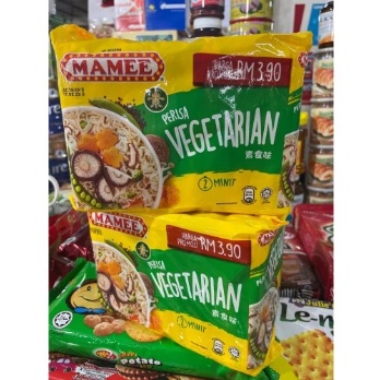 

5BKS MAMEE MAMI MAME MIE INSTANT VEGETARIAN MIE VEGE VEGAN NOODLE