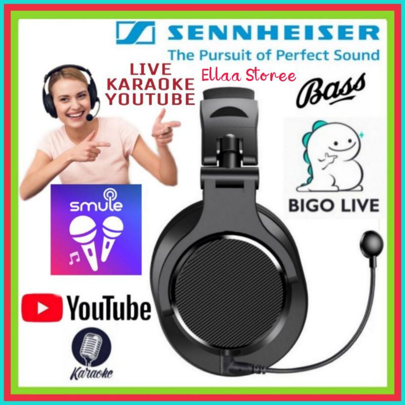 Mic Earphone Headset Bass Khusus Karaoke Di Hp Andorid Smule Youtube