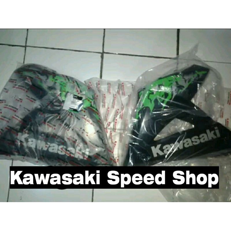 Fairing Body Bawah Ninja RR New Hijau Batik 2013 Original