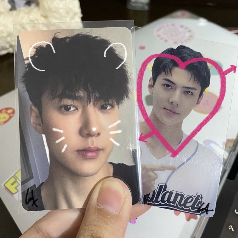 SEHUN MEDAL PHOTOCARD ELYXION