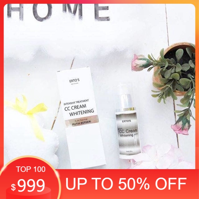 Ertos Intensive Treatment Whitening CC Cream Pemutih Erto’s Original