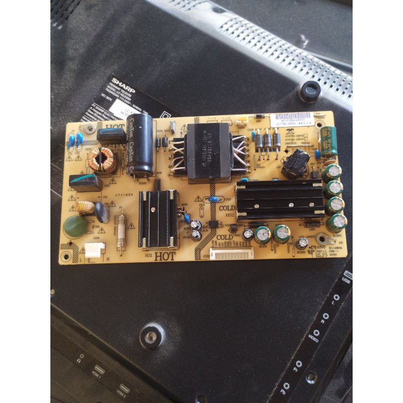 POWER SUPPLY ORIGINAL CABUTAN SHARP LC43LE2851