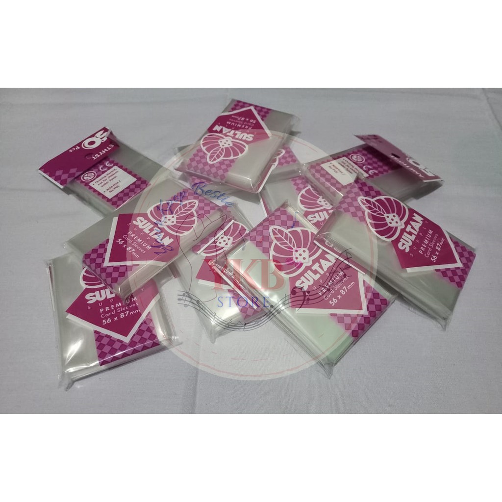 [INNER SLEEVE] Sultan Amethyst/Topaz Photocard Pelindung Kartu Kpop Game Card