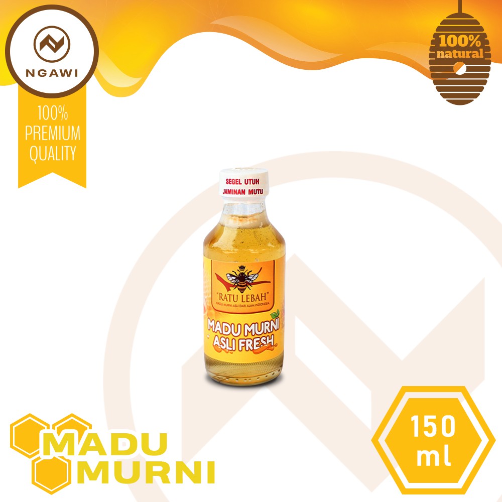 

Madu Murni Apis Melifera 150 ml Asli Halal BPOM - Grosir Ngawi Madiun