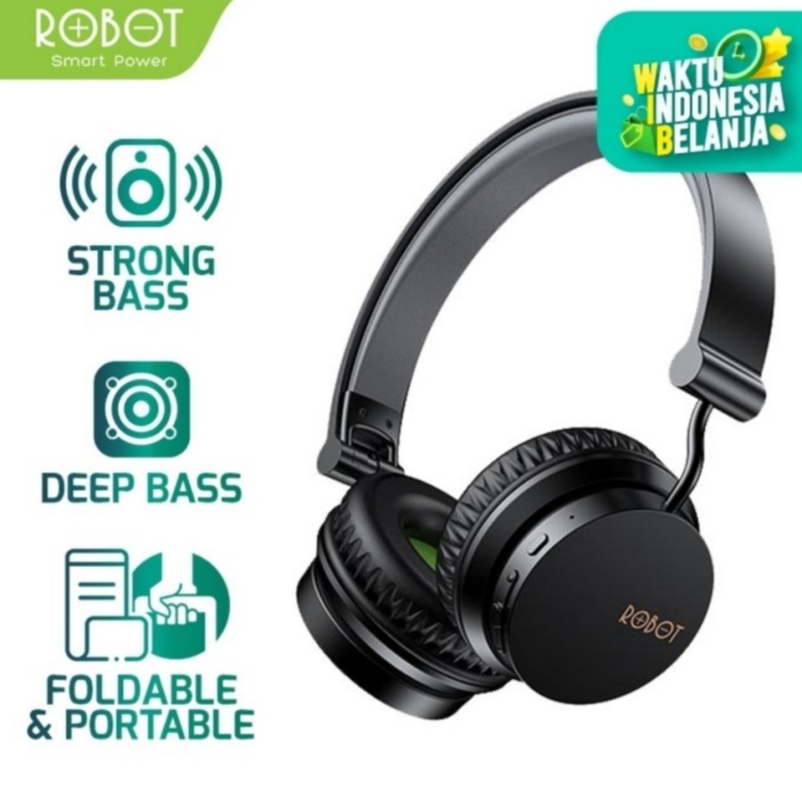 NA - Headphone Bluetooth Deep Bass Robot Gaming H10