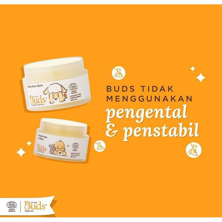 Buds Organics BCO - Baby Bum Balm 50ml - Krim Ruam Popok Organik