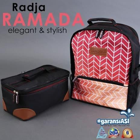 Flash Sale - Tas Asi Tas Penyimpan Asi Ransel Gabag Ramada Diaper Bag Cooler Bag