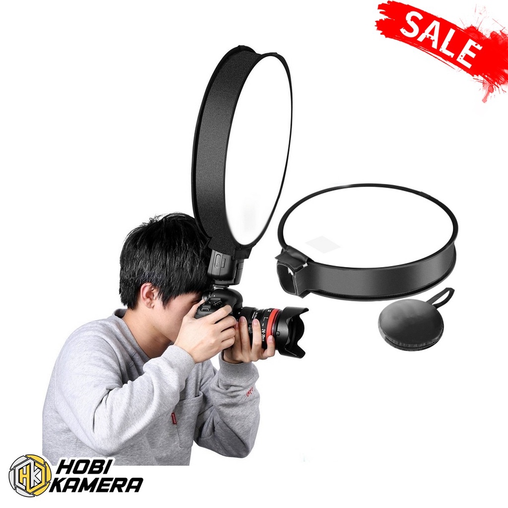 Difusser Flash Bulat Sangat Cocok untuk Flash Eksternal