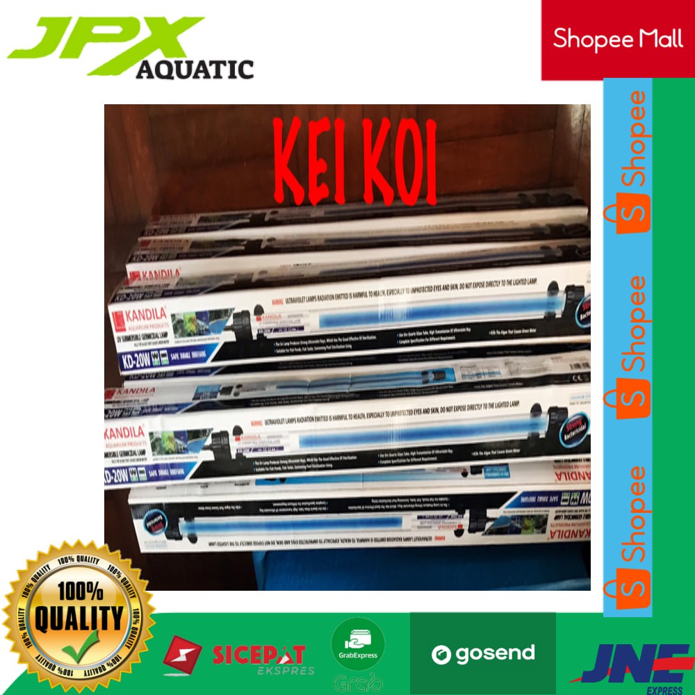 LAMPU UV KOLAM KOI KANDILA 20 WATT / LAMPU UV KANDILA / LAMPU ULTRAVIOLET KANDILA / UV KOLAM KOI