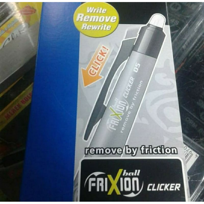 

PROMO PILOT. PENA GEL FRIXION BALL CLICKERS 0.5mm. - Hitam