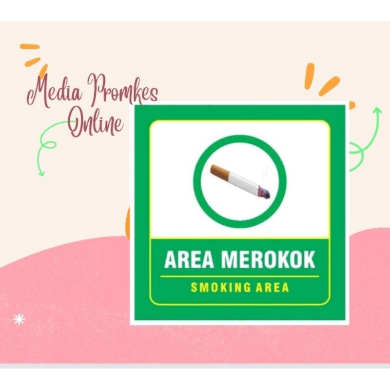 

Stiker Area Merokok