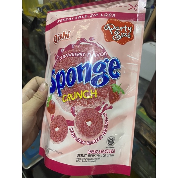 OISHI SPONGE CRUNCH Pouch