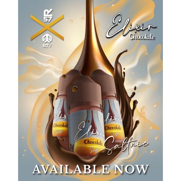 ELIXIR CHOCOLATE SALTNIC 30MG 30ML - AUTHENTIC