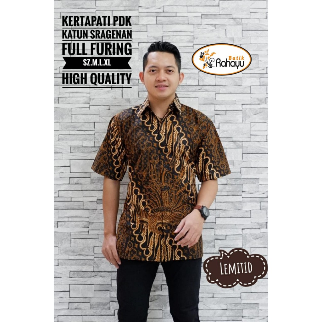 KERTAPATI RAHAYU KEMEJA BAJU BATIK PRIA SOLO LENGAN PENDEK FULL FURING ATASAN BATIK PREMIUM MODERN SIDOMUKTI DRAJAT DWI REKTA ARIESWARA KEMBANG BIRU PERWIRA TUMURUN KLASIK JAYANEGARA PEKSI DONGKER NAGA SOGAN PEKSI BIRU SAPTHA KAWUNG ROGO ASTAGUNA GITARJA