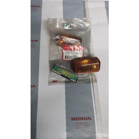 mika lampu sein riting tiger lawas,tiger 2000,smoke original baru