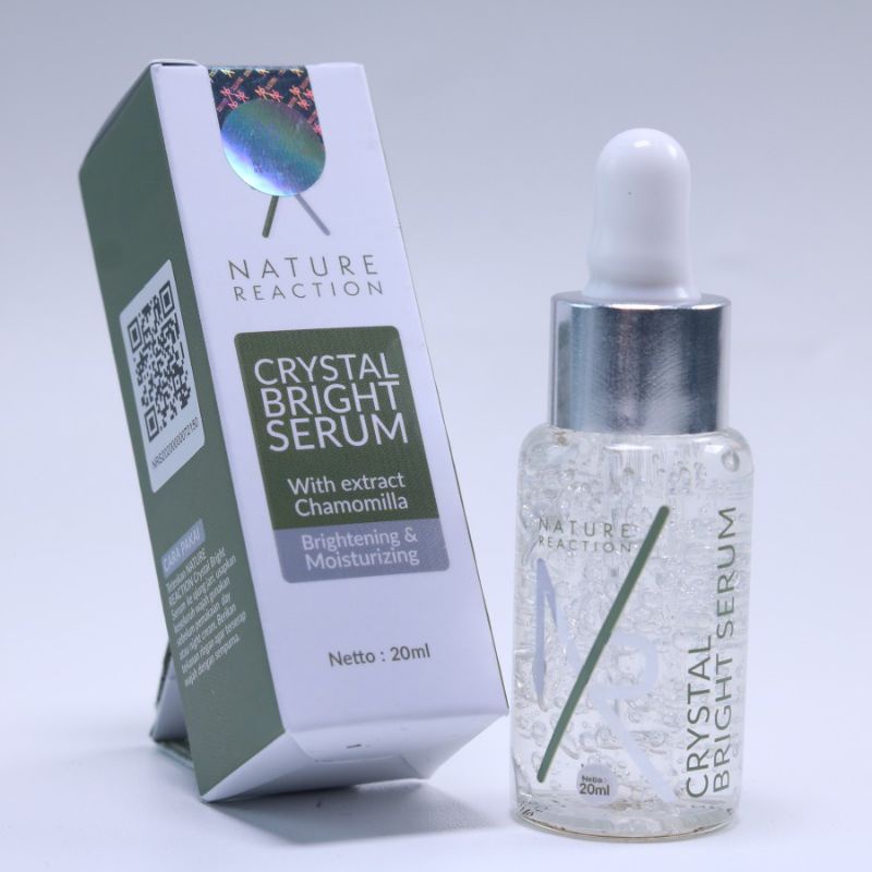 Serum NR Nature // Reaction Crystal Bright Serum 20ml Original 100%