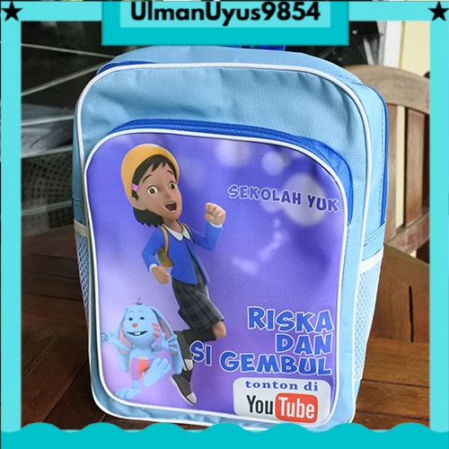 COD Tas Sekolah Riska dan Si Gembul LUCU