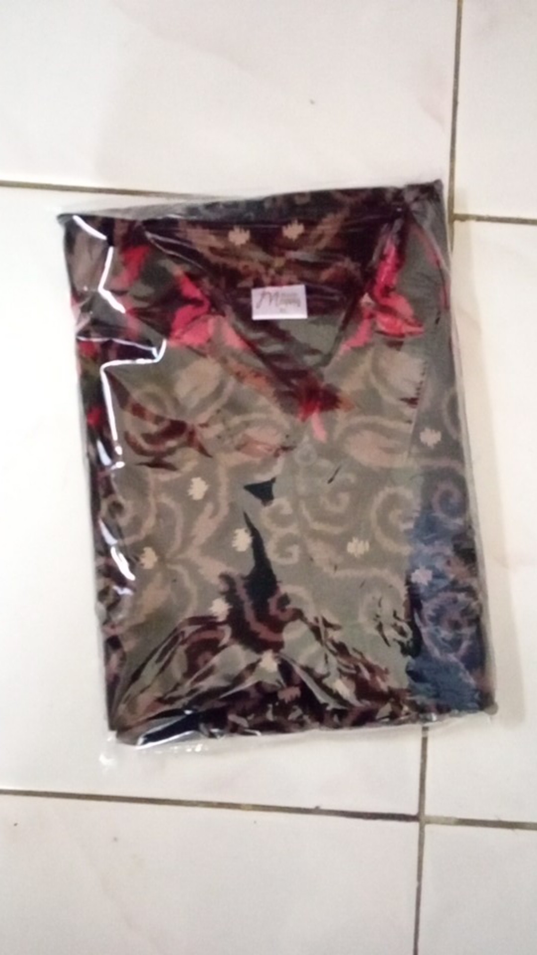 Songket Abang Kemeja Batik Slimfit Premium Lengan Panjang