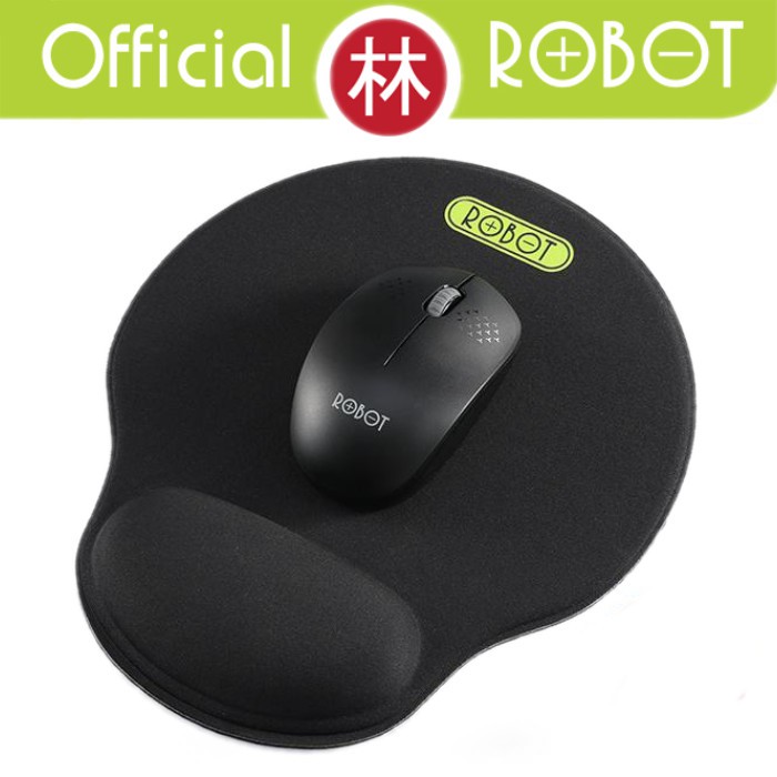 Robot RP02 Non-Slip Ergonomic Wrist Rest Design MousePad