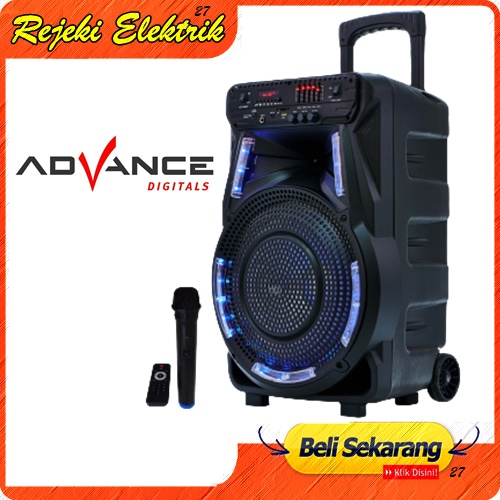 Advance Speaker meeting bluetooth K 1202 ukuran jumbo speaker 12 inc