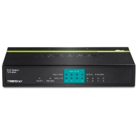 TRENDNET TPE-S44 8-port Half PoE (4 PoE, 4 10/100) Switch