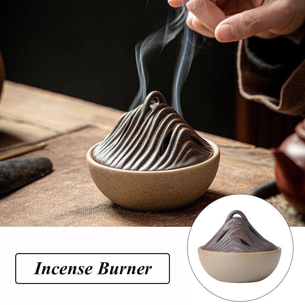 Solighter Incense Burner Dekorasi Rumah Kreatif Keramik Tungku Aromaterapi