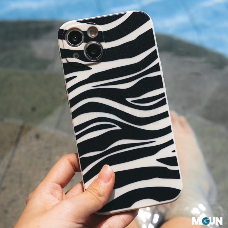 New! Moo Zebra Patern Case - Case IPhone 6 6+ 7 8 7+ 8+ X XR XSMAX 11 12 13 PRO PROMAX-ZMO. ZEBRA