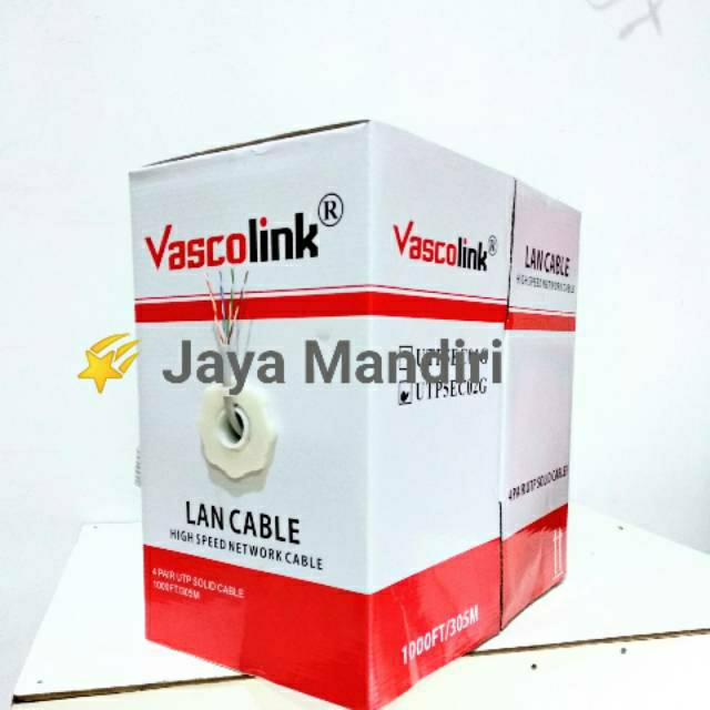 KABEL LAN - VASCOLINK UTP CAT5E 100METER