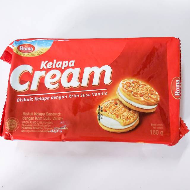 BARU! Roma Kelapa Cream 180g