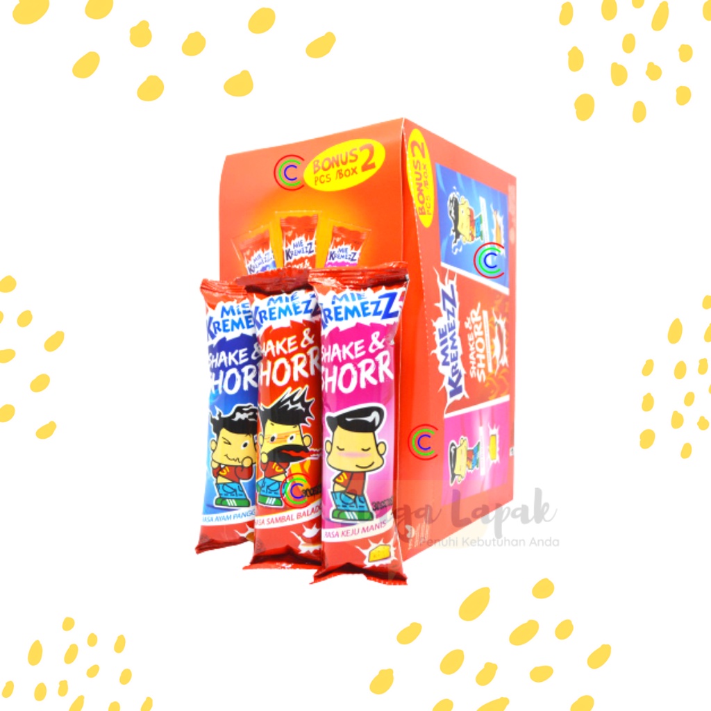 Jual Mie Kremezz Shake And Shorr Box Aneka Rasa Shopee Indonesia 3246