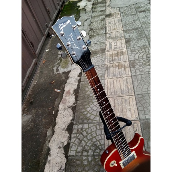 Gitar Costume Elektrik/Listrik Gibson Lespaul Full List Body & Neck//Pickup Gnb