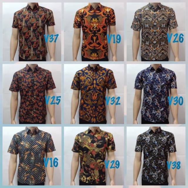 (BISA COD)kemeja slimfit kemeja pendek kemeja batik kemeja katun kemeja kerja kemeja pria