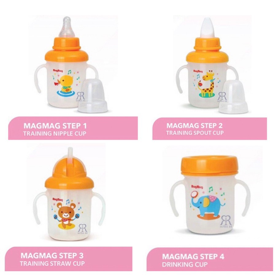 pigeon gelas magmag all in one set / Botol Susu