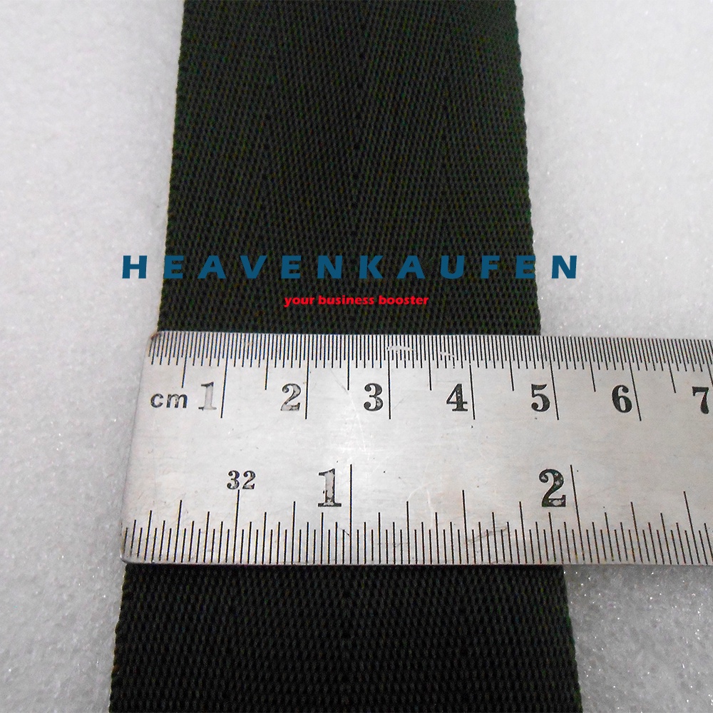 Webbing Lebar 5 cm Warna Hijau Army Hijau Tentara TNI Motif Seatbelt Meteran