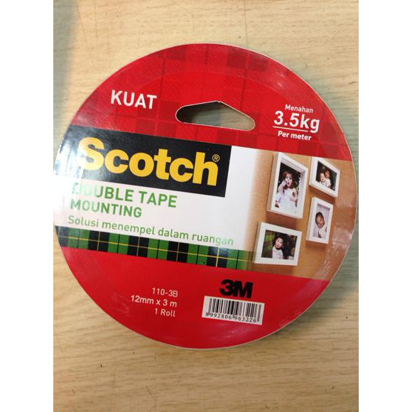 

HOT SALE|BEST SALLER Double Tape 3M Scotch Permanent Mounting Tape 12 mm X 3 m