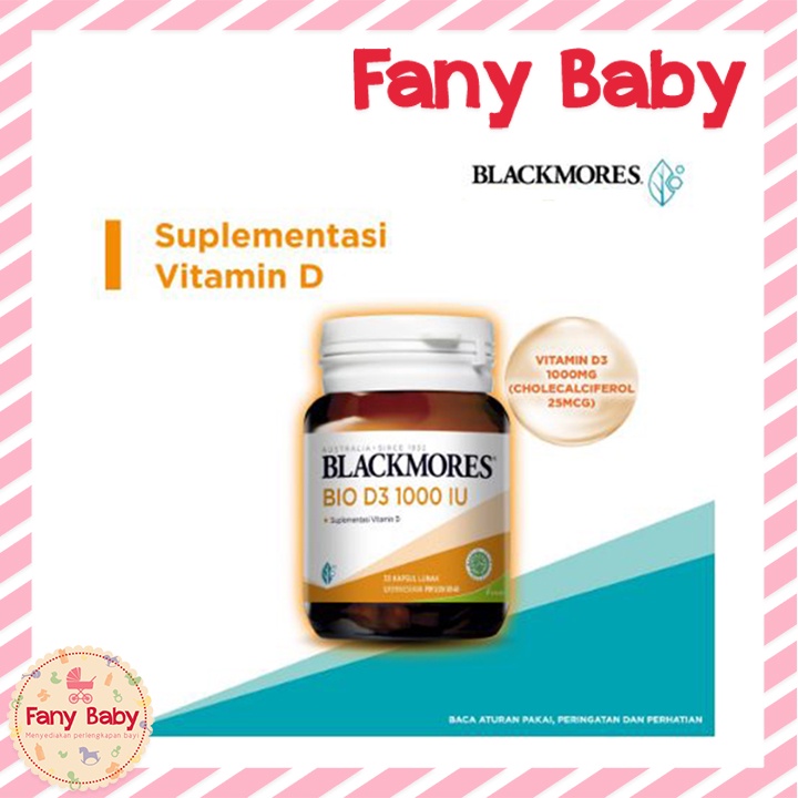 BLACKMORES BIO D3 1000 IU 30 CAPSULE